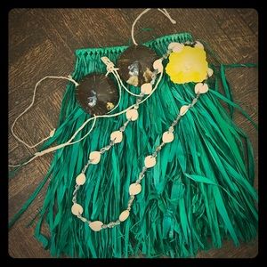 Hawaiian Luau Costume for Little Girls.